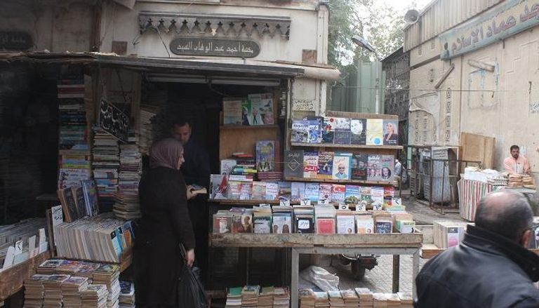 سور الأزبكية يعود لمعرض القاهرة للكتاب - أرشيفية