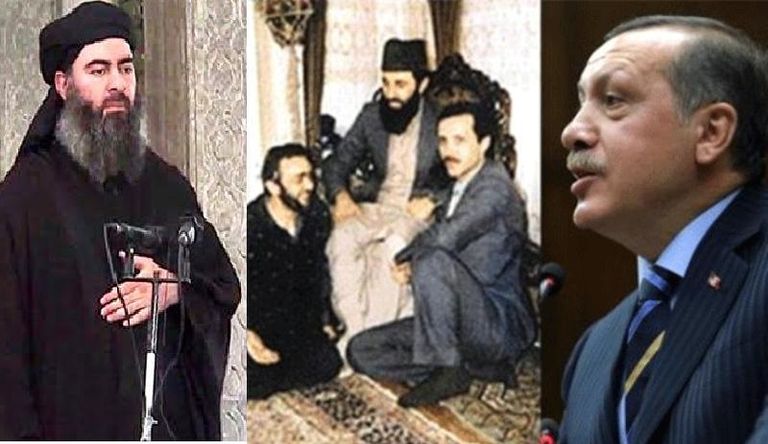 أردوغان له صلات قوية بقادة التنظيمات الإرهابية