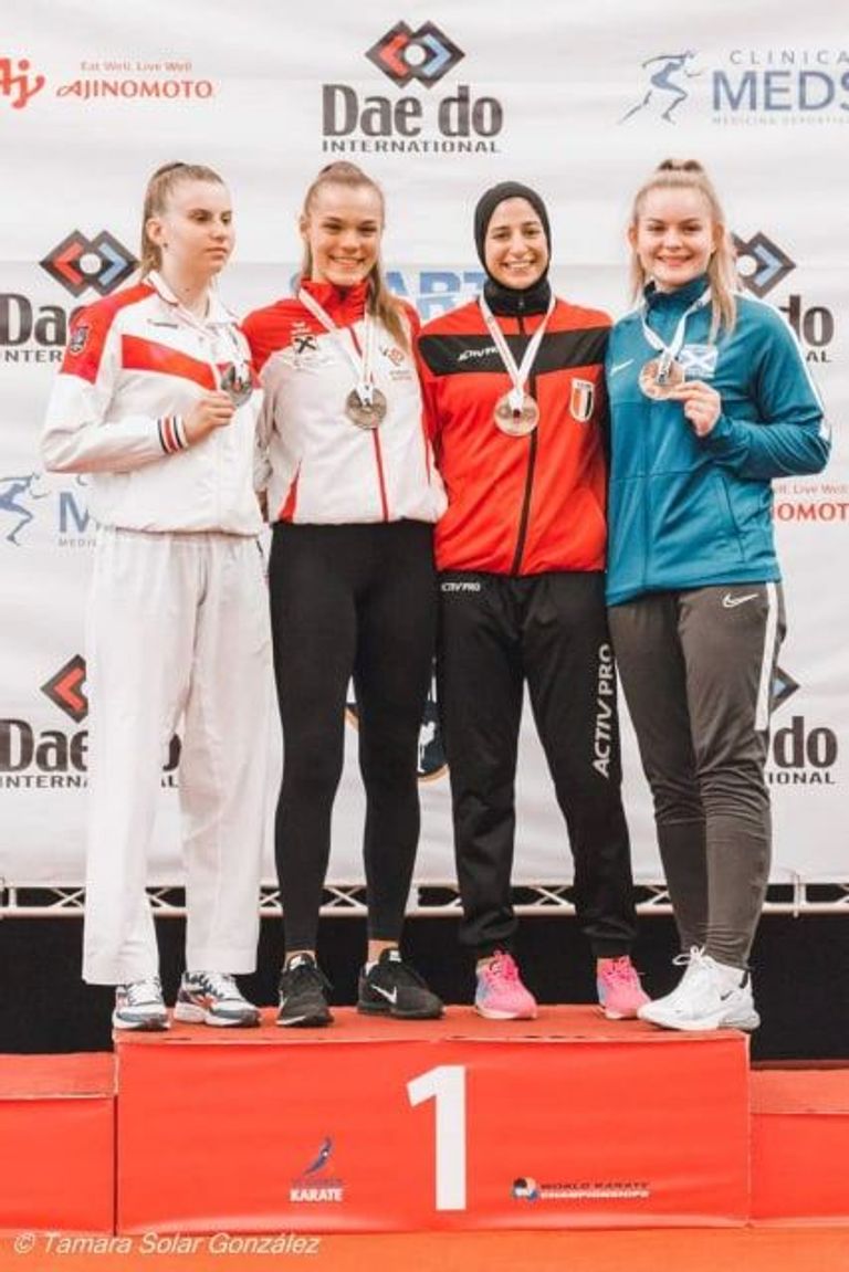 نجوم الكاراتيه المصري