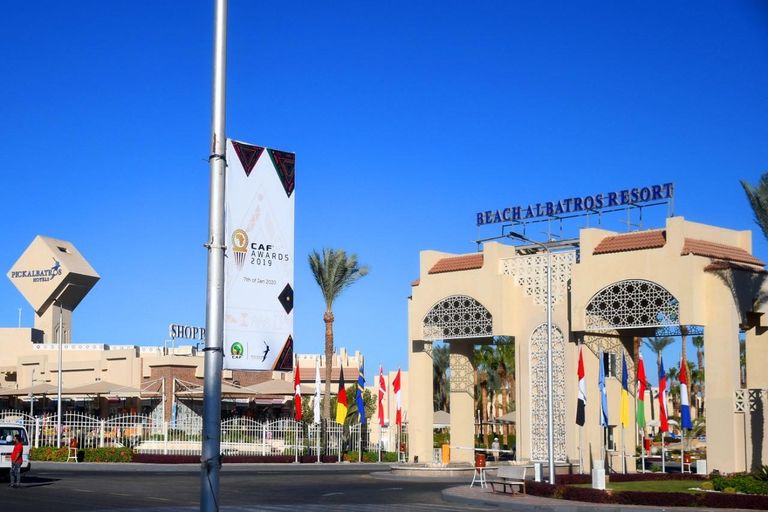 الغردقة تتزين لاستقبال حفل جوائز الكاف مدينة الغردقة