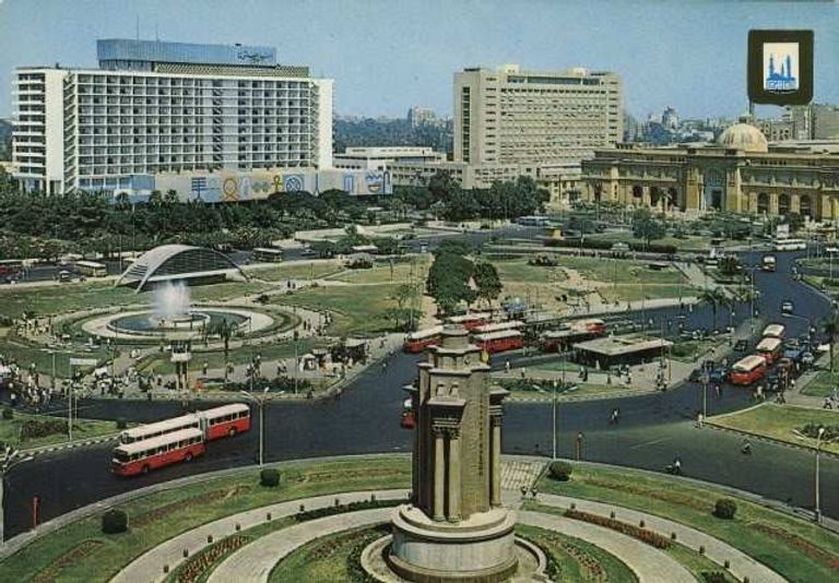 ميدان التحرير قبل وبعد التطوير المتوقع بعد الانتهاء من الأعمال الجارية