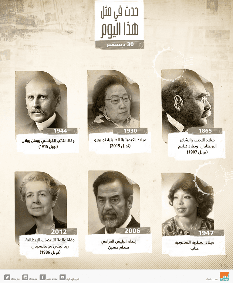 حدث في 30 ديسمبر