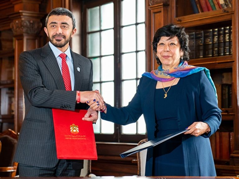 رئيسة كولومبيا تستقبل الشيخ عبدالله بن زايد حصاد عام التسامح الإماراتي.. يبهر العالم