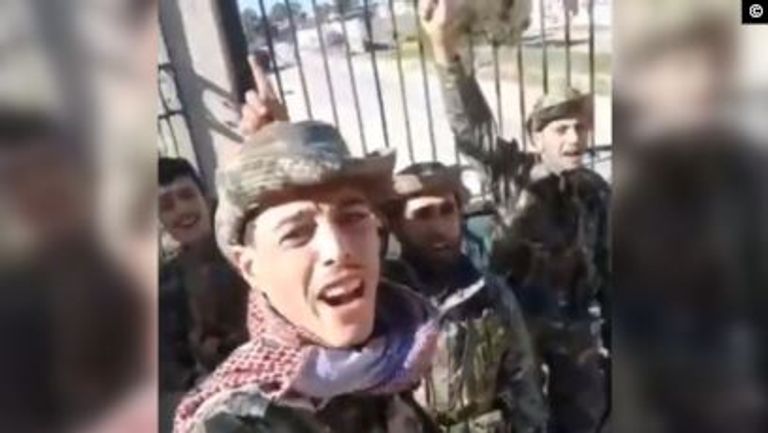 مشهد من مقطع الفيديو المتداول أنقرة تهدف إلى إثارة الفوضى في ليبيا تمهيدا لغزوها