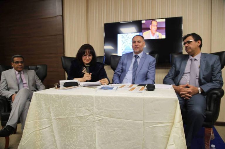 جانب من ندوة مناقشة كتاب