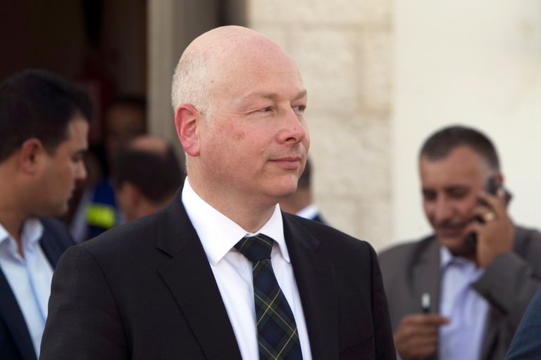جيسون غرينبلات الرئيسان الأمريكي والفلسطيني - أرشيفية
