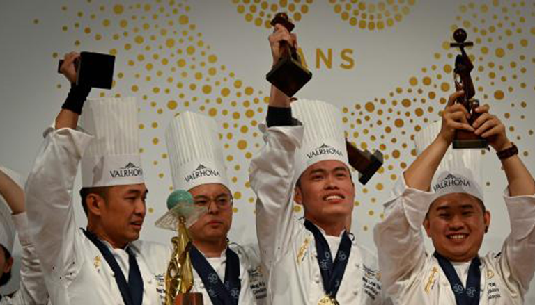 مسابقة كأس العالم للحلويات في فرنسا