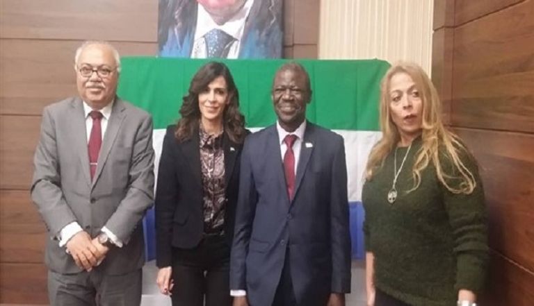 ندوة سفير سيراليون لدى مصر في معرض القاهرة الدولي للكتاب