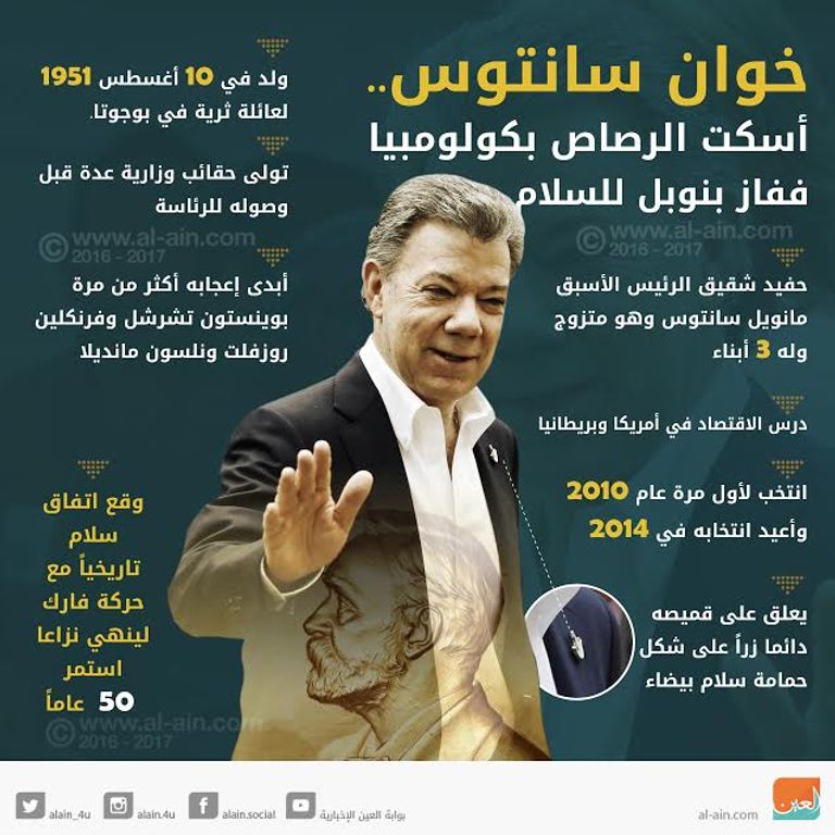 خوان سانتوس وتوقيع اتفاق السلام