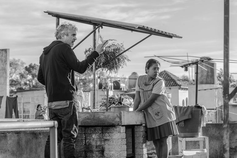 مشهد من فيلم (Roma)