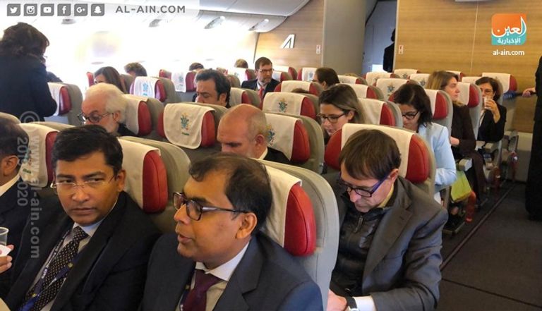 من استعدادات مطار روما لرحلة البابا إلى الإمارات