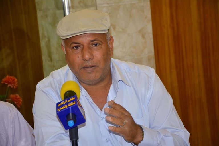 الروائي العراقي علاء مشذوب - أرشيفية