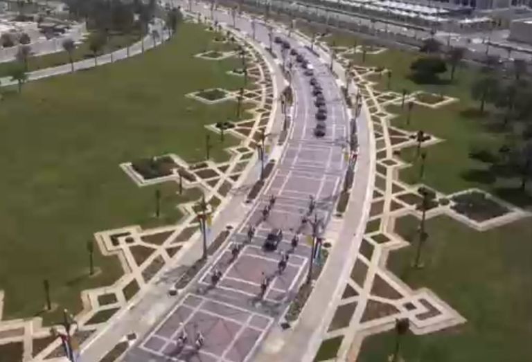 مراسم الاستقبال الرسمي للبابا فرنسيس في قصر الرئاسة بأبوظبي