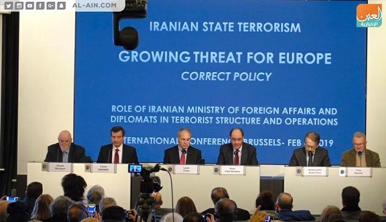 جانب من مؤتمر بروكسل