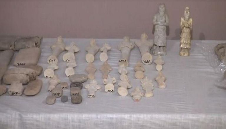 العراق يسترد 1300 قطعة أثرية من الأردن ويعرضها في متحفه الوطني