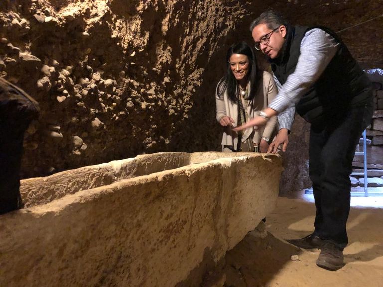 اكتشاف مومياوات جديدة بموقع تونا الجبل بمحافظة المنيا