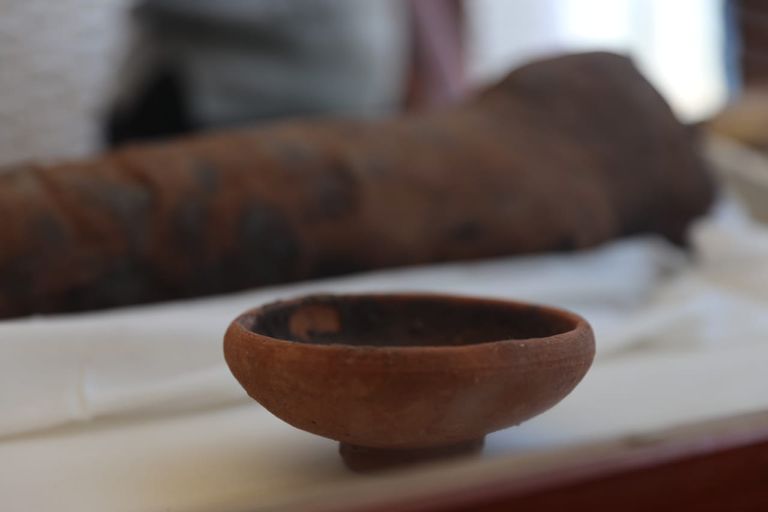 اكتشاف مومياوات جديدة بموقع تونا الجبل بمحافظة المنيا