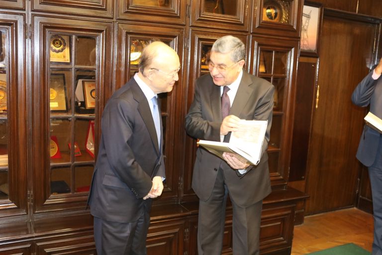 وزير الكهرباء المصري يستقبل مدير عام الوكالة الدولية للطاقة الذرية