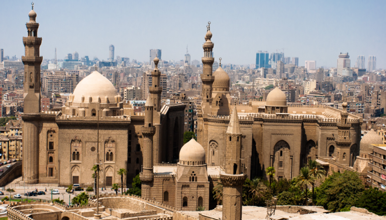 مسجد السلطان حسن بالقاهرة 