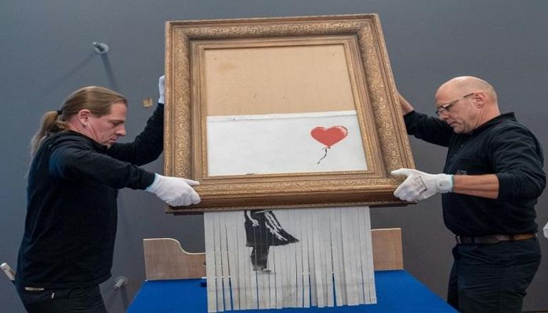 ألمانيا تستضيف أول معرض للوحة بانكسي 