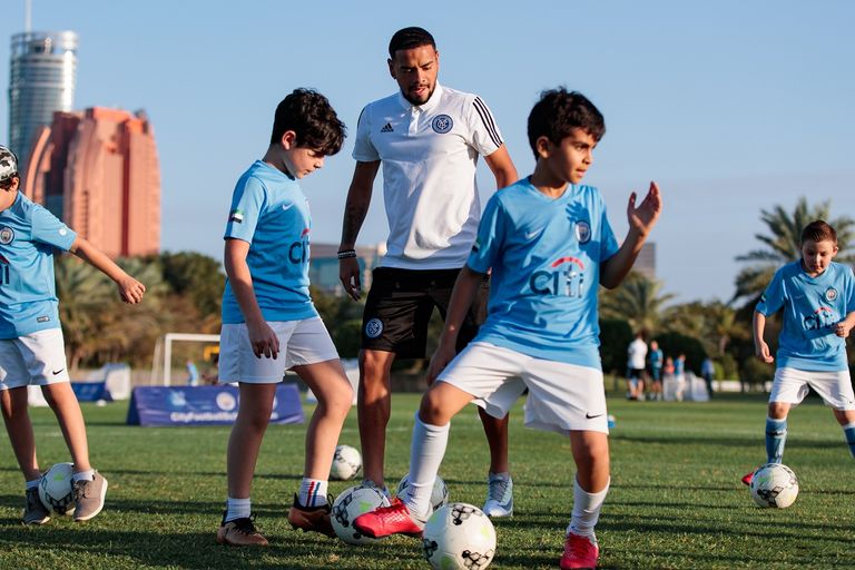 لاعبو نيويورك سيتي الأمريكي