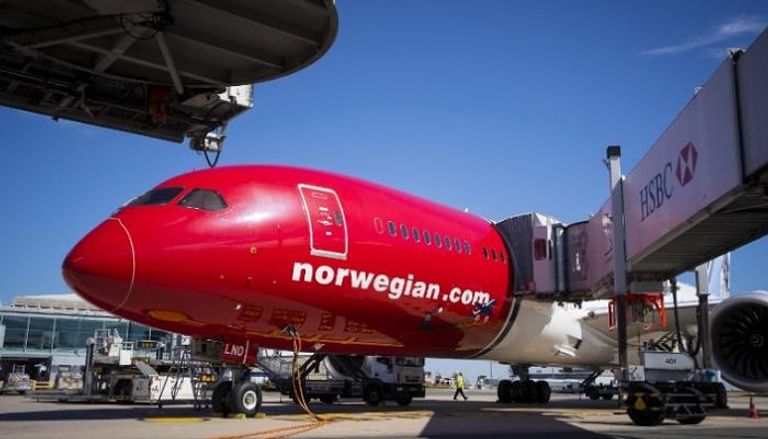 طائرة تابعة للخطوط الجوية النرويجية