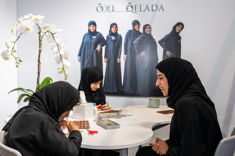 حصة بوحميد تفتتح فعاليات النسخة الـ22 من معرض دبي للعروس 2019