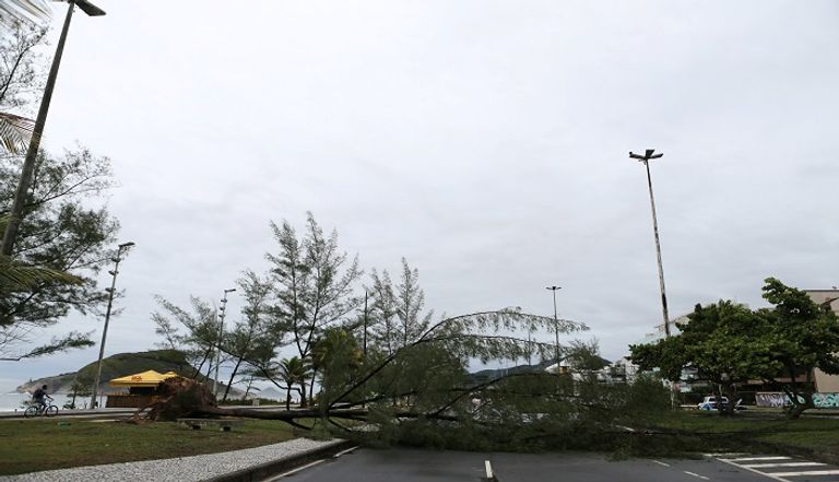  عاصفة قوية تجتاح البرازيل