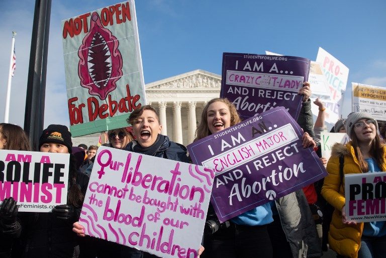 مسيرة في الولايات المتحدة تطالب بمنع الإجهاض