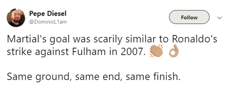 أنتوني مارسيال مهاجم مانشستر يونايتد