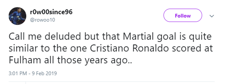 أنتوني مارسيال مهاجم مانشستر يونايتد