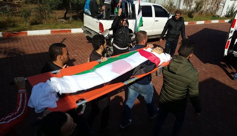 زملاء الطفل الشهيد داخل الفصل المدرسي