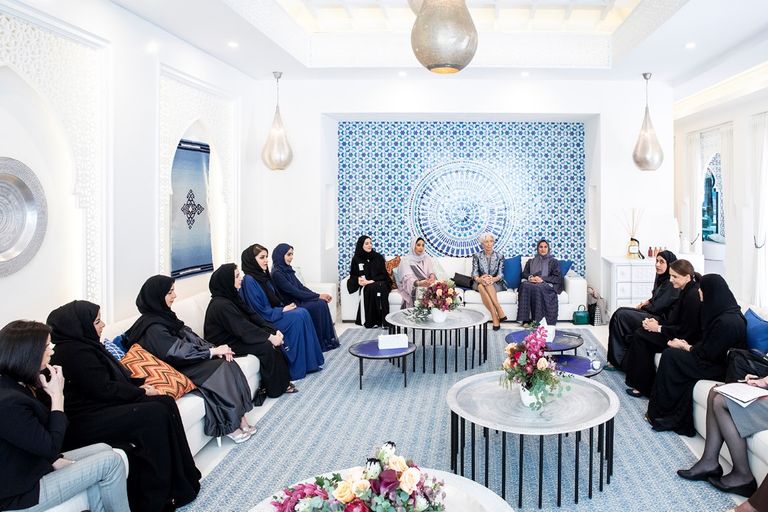 "الإمارات للتوازن بين الجنسين" يستضيف لقاء عمل على شرف كريستين لاجارد