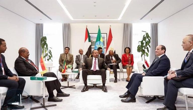 جانب من القمة المصرية السودانية الإثيوبية