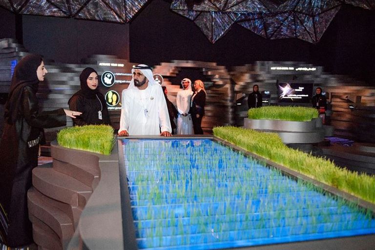 الشيخ محمد بن راشد يفتتح "ابتكارات الحكومات الخلاقة"