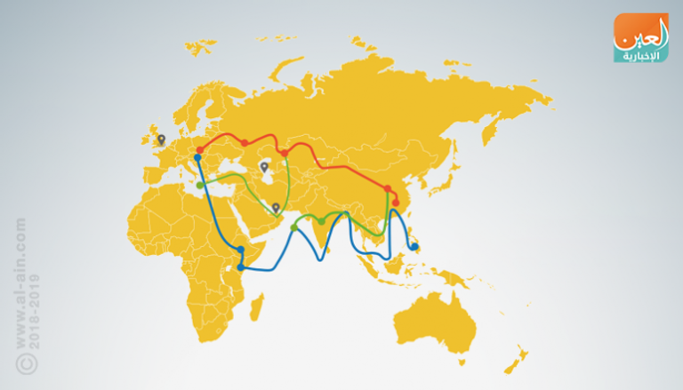 مخطط طريق الحرير الصيني
