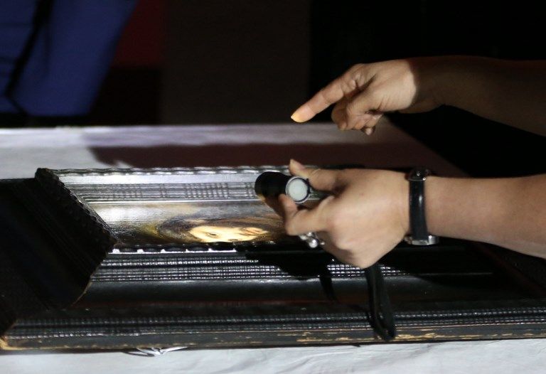 لوحة لرامبرانت تعلق في متحف اللوفر أبوظبي