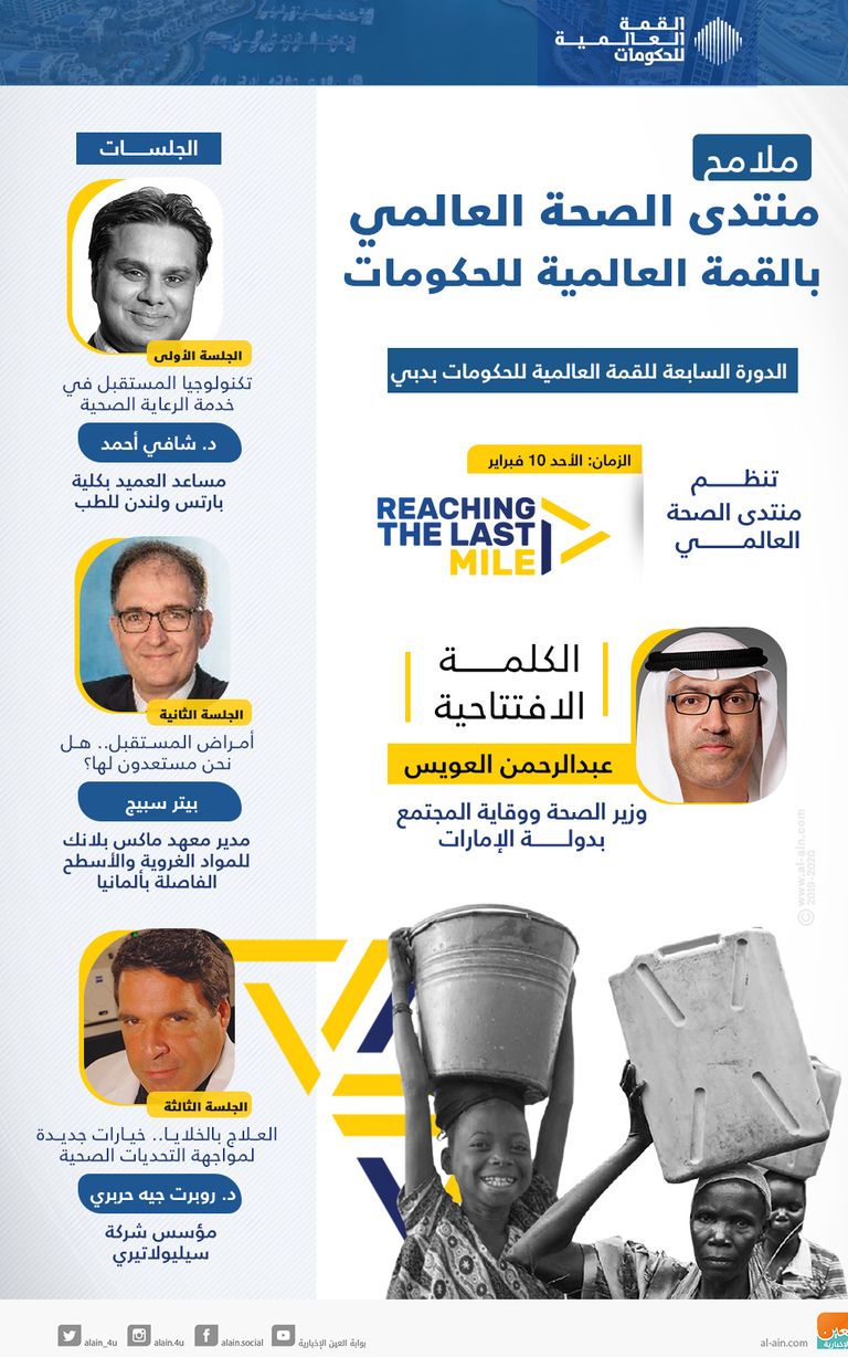 منتدى الصحة بقمة الحكومات يستشرف تحديات الأمراض والأوبئة المستقبلية