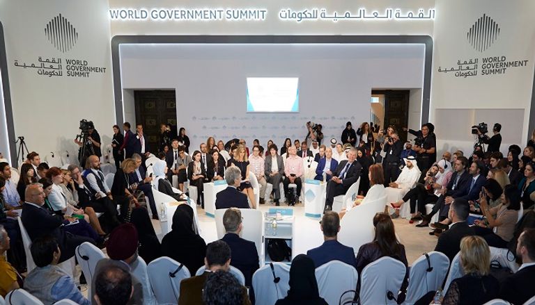 الحضور خلال إطلاق التقرير العالمي لسياسات السعادة وجودة الحياة 