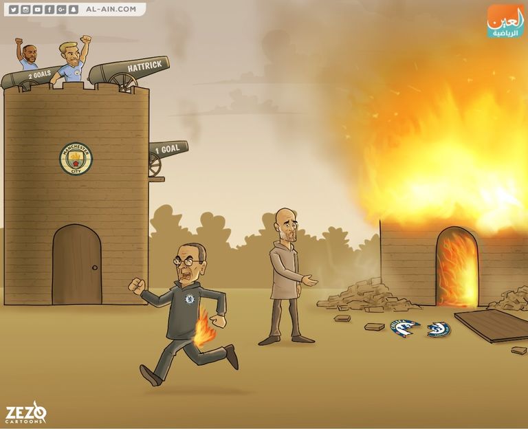 مانشستر سيتي وتشيلسي