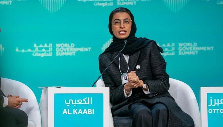 نورة الكعبي وزيرة الثقافة وتنمية المعرفة في الإمارات