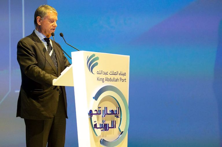 الأمير محمد بن سلمان يدشن ميناء الملك عبدالله
