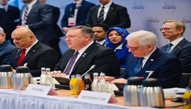 وزير الخارجية الأمريكي يشارك في اجتماعات مؤتمر وارسو