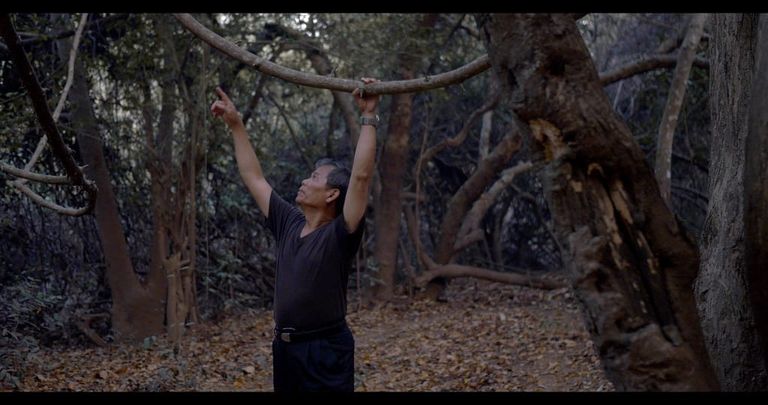 مشهد من أحد الأفلام المشاركة في مسابقة المهرجان