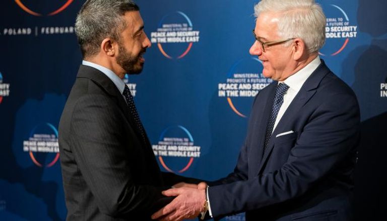 رئيس بولندا يستقبل عبدالله بن زايد في وارسو
