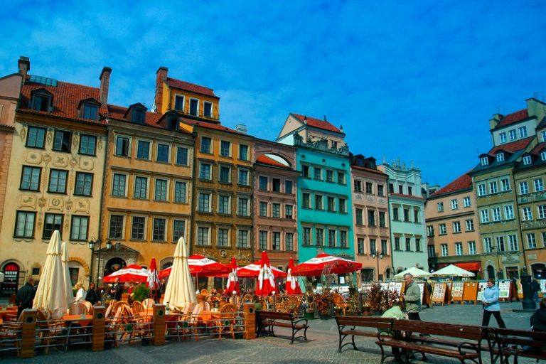 العاصمة البولندية وارسو 