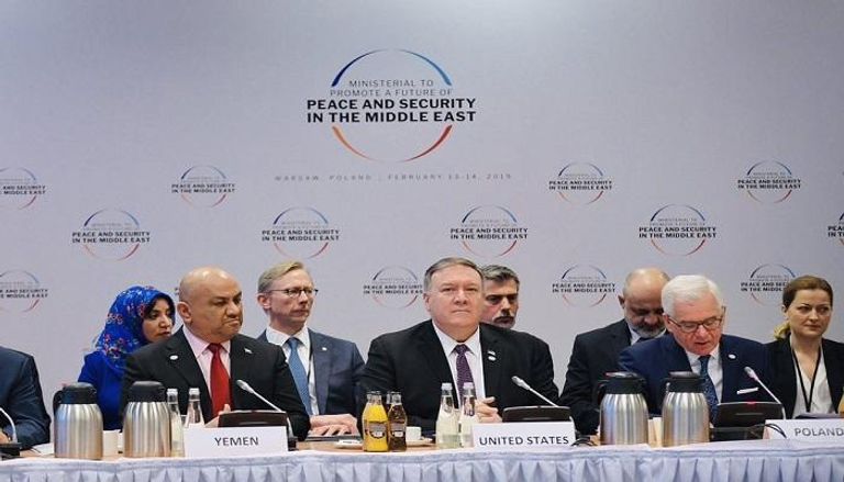 وزير الخارجية الأمريكي يشارك في اجتماعات مؤتمر وارسو