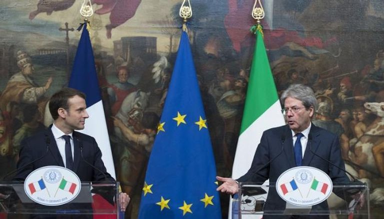 الرئيسان الفرنسي والإيطالي - أرشيفية