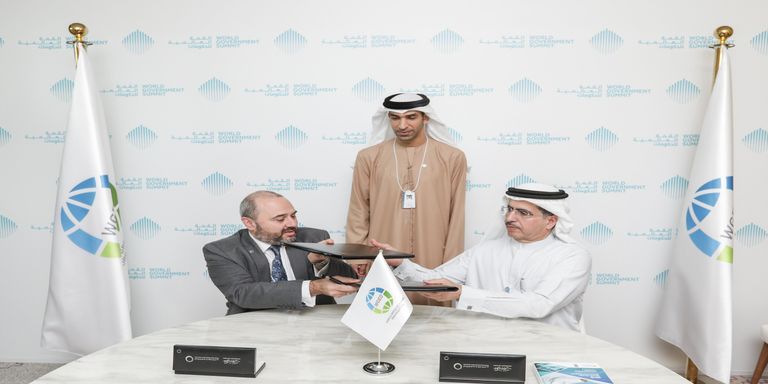 توقيع الاتفاقية على هامش القمة العالمية للحكومات