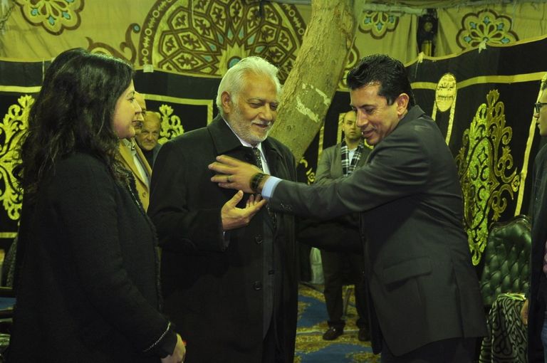 عزاء الفنانة نادية فهمي 